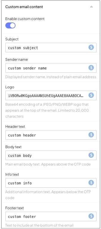 condition example