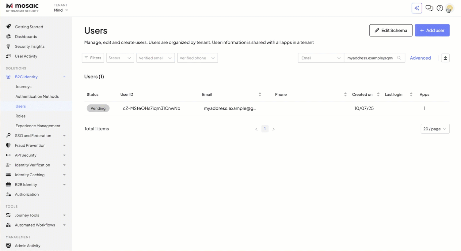 Adding custom attributes example