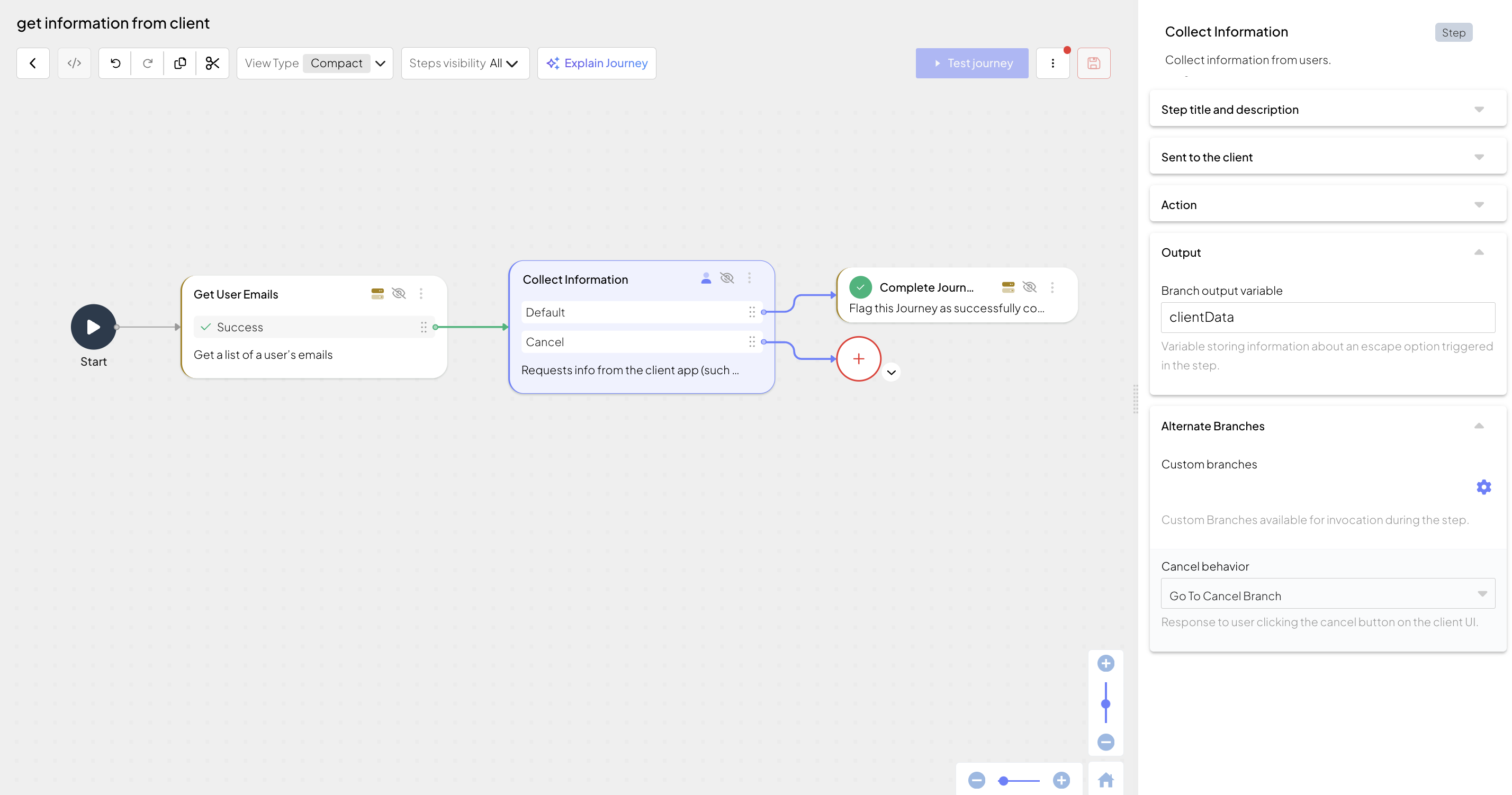 Update form